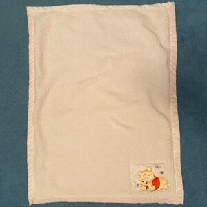 Winnie the Pooh Disney Baby Pink My First Blankie Blanket